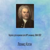 Партита для скрипки соло №1 cи минор, BWV 1002, Отрывок 1