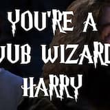 YOU’RE A WUB WIZARD HARRY…