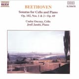 Cello Sonata no. 4 in C major, op. 102 no. 1: I. Andante