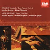 Sonata For Two Pianos, Op.34b: I. Allegro Non Troppo / II. Andante, Un Poco Adagio / III. Scherzo (Allegro) / IV. Finale (Poco Sostenuto - Allegro Non Troppo - Presto Non Troppo)