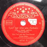 Spiel' mir eine alte Melodie