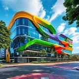 Dynamic business advertisements and joyful corporate activities