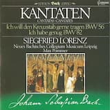 Kantate "Ich will den Kreuzstab gerne Tragen", BWV 56: I. Arie "Ich will den Kreuzstab gerne tragen"