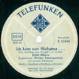 Ich kam von Alabama …