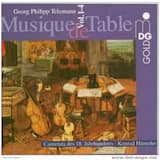 Musique de table, Part I: I. Ouverture - Suite in E minor for two flutes, strings and basso continuo: Ouverture. Réjouissance