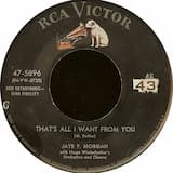 That’s All I Want From You