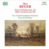 Variations and Fugue on a Theme by Mozart, op. 132: Variation 6. Sostenuto (quasi adageietto)