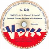 Falstaff: Act II; E sogno? O realta?