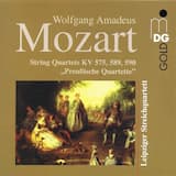 String Quartet KV 575 D major: Allegretto