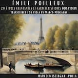 Poilleux: 20 Études chantantes et caractéristiques for violin: I. Allegro moderato (Arr. By Marco Misciagna)