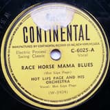 Race Horse Mama Blues