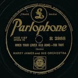 When Your Lover Has Gone