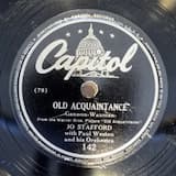 Old Aquaintance (from the Warner Bros. Picture “Old Acquaintance”)