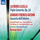 Concerto for Violin, Cello, Piano, Orchestra and Speaker "dell'albatro": Allegro vivace [♩=152] - Poco a poco animando [to ♩=208] - Lentamente -