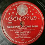 Come Rain or Come Shine