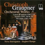 Canon all'unisono in B-flat major, GWV 218: I. Grave