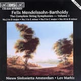 String Symphony no. 2 in D major: I. Allegro