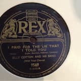 I Paid for the Lie’ That I Told You