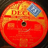 I Can't Give You Anything but Love