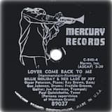 Lover Come Back to Me