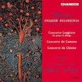 Concerto Leggiero: I. Allegro - Vivace - Andante sostenuto et espressivo