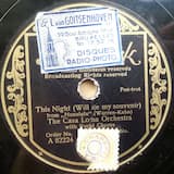 This Night (Will Be My Souvenir)