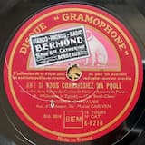 Ah ! Si vous connaissiez ma poule (slow‐fox de la revue du Casino de Paris: « Amours de Paris »)