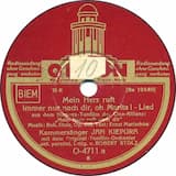 Mein Herz ruft immer nur nach dir, oh Marita!