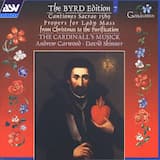 Cantiones Sacrae (1589): Deficit in dolore