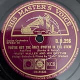 You're Not the Only Oyster in the Stew