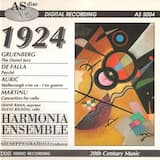 The Daniel Jazz (New York, 1924) For Voice And Eight Instruments: Allegro Vivace E Molto Ritmico / Moderato Sostenuto / Tempo I - Moderato Maestoso - Tempo I