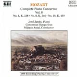 Piano Concerto no. 8 in C major, K. 246: III. Rondeau: Tempo di Menuetto