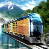 My train is rushing to the East.