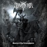 Flags of Dominion Waving Under Fiery Skies