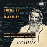 Sonata for Cello and Piano no. 1 in E minor, op. 38: I. Allegro non troppo