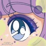 パープルアイシャドウ