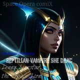 Reptilian Vampire She Drac (Down The Rabbit Hole II) Space Opera