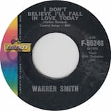 I Don’t Believe I’ll Fall in Love Today