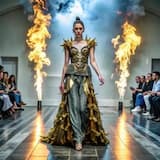 Fashion on fire