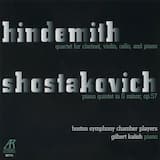 Quartet for Clarinet, Violin, Cello, and Piano: With Moderate Movement — Lively — Moving Calmly — Very Lively