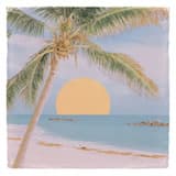 The sun on the waves