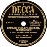 Drinking Wine, Spo-Dee-O-Dee, Drinking Wine