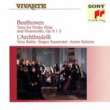 Trio For Violin, Viola And Violoncello In G Major, Op. 9 No. 1: I. Adagio; Allegro Con Brio