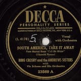 South America, Take It Away