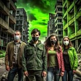 Survivors of the virus epidemic