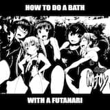 How to do a bath with a futanari