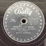 The Song You Heard When You Fell in Love