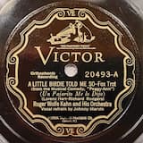 A Little Birdie Told Me So