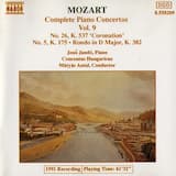 Piano Concerto no. 26 in D major, K. 537 “Coronation”: I. Allegro