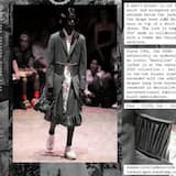 Two (From Comme des Garcons Homme Plus, Spring 2020, Look 26)